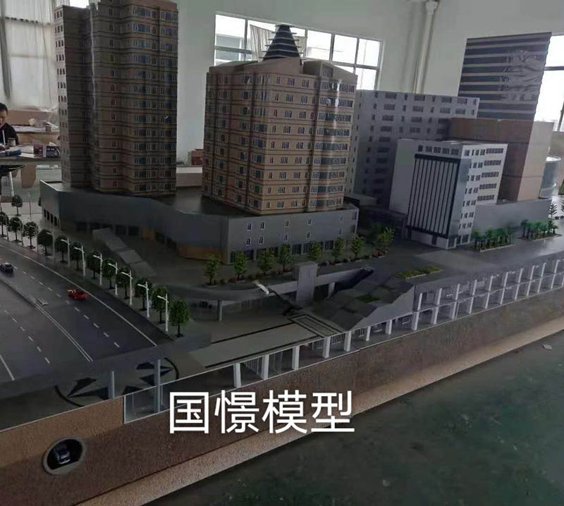 华宁县建筑模型