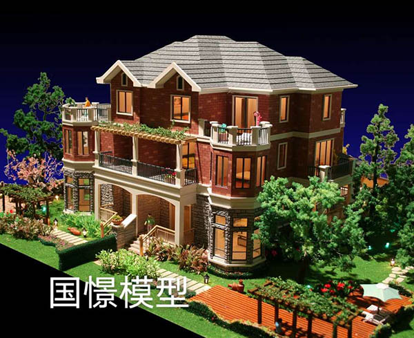 华宁县建筑模型
