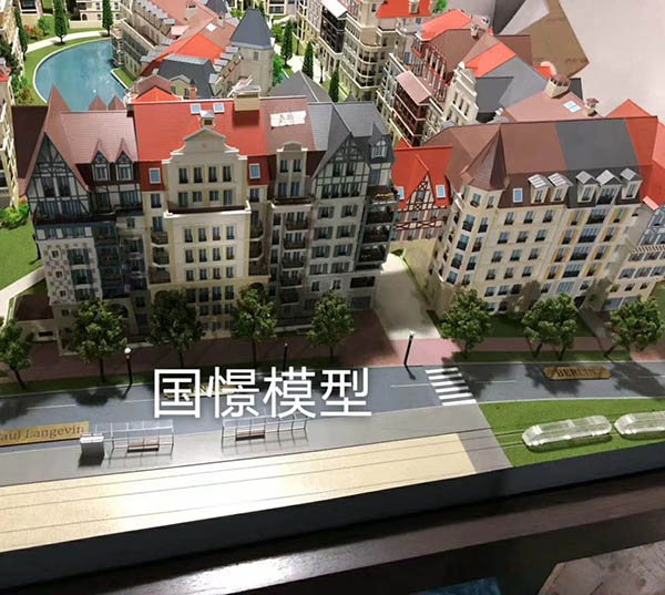 华宁县建筑模型